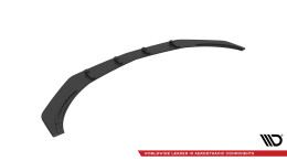Street Pro Cup Spoilerlippe Front Ansatz passend für Mercedes-Benz A 45 AMG Aero W176 Facelift rot