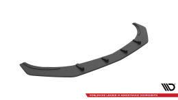 Street Pro Cup Spoilerlippe Front Ansatz passend für Mercedes-Benz A 45 AMG Aero W176 Facelift rot