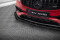 Street Pro Cup Spoilerlippe Front Ansatz für Mercedes-Benz A 45 AMG Aero W176 Facelift SCHWARZ+ HOCHGLANZ FLAPS