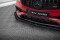 Street Pro Cup Spoilerlippe Front Ansatz passend für Mercedes-Benz A 45 AMG Aero W176 Facelift SCHWARZ+ HOCHGLANZ FLAPS