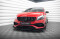 Street Pro Cup Spoilerlippe Front Ansatz für Mercedes-Benz A 45 AMG Aero W176 Facelift rot+ Hochglanz Flaps