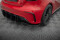 Street Pro Heck Ansatz Flaps Diffusor passend für Mercedes-Benz A 45 AMG W176 Facelift SCHWARZ