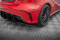 Street Pro Heck Ansatz Flaps Diffusor passend für Mercedes-Benz A 45 AMG W176 Facelift rot+ Hochglanz Flaps