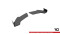 Street Pro Heck Ansatz Flaps Diffusor passend für Mercedes-Benz A 45 AMG W176 Facelift rot+ Hochglanz Flaps
