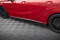 Street Pro Seitenschweller Ansatz Cup Leisten passend für Mercedes-Benz A 45 AMG W176 Facelift rot