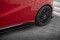 Street Pro Seitenschweller Ansatz Cup Leisten für Mercedes-Benz A 45 AMG W176 Facelift SCHWARZ+ HOCHGLANZ FLAPS
