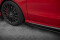 Street Pro Seitenschweller Ansatz Cup Leisten für Mercedes-Benz A 45 AMG W176 Facelift ROT+ HOCHGLANZ FLAPS