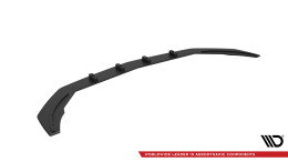 Street Pro Cup Spoilerlippe Front Ansatz passend für Mercedes-AMG A35 W177 Facelift rot