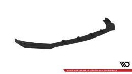 Street Pro Cup Spoilerlippe Front Ansatz passend für Mercedes-AMG A35 W177 Facelift SCHWARZ+ HOCHGLANZ FLAPS