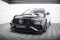 Street Pro Cup Spoilerlippe Front Ansatz passend für Mercedes-AMG A35 W177 Facelift rot+ Hochglanz Flaps