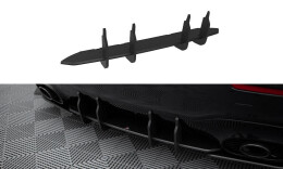 Street Pro Heckschürze Heck Ansatz Diffusor passend für Mercedes-AMG A35 Hatchback W177 SCHWARZ