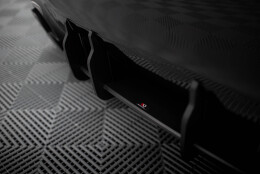 Street Pro Heckschürze Heck Ansatz Diffusor passend für Mercedes-AMG A35 Hatchback W177 SCHWARZ