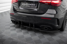 Street Pro Heckschürze Heck Ansatz Diffusor passend für Mercedes-AMG A35 Hatchback W177 SCHWARZ