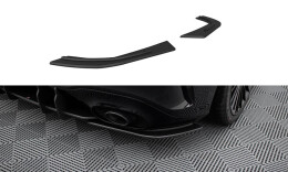 Street Pro Heck Ansatz Flaps Diffusor passend für Mercedes-AMG A35 Hatchback W177 SCHWARZ