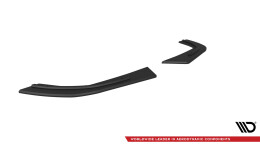 Street Pro Heck Ansatz Flaps Diffusor passend für Mercedes-AMG A35 Hatchback W177 SCHWARZ