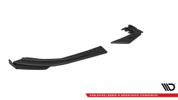 Street Pro Heck Ansatz Flaps Diffusor passend für Mercedes-AMG A35 Hatchback W177 rot+ Hochglanz Flaps