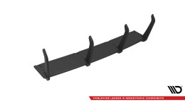 Street Pro Heckschürze Heck Ansatz Diffusor V.1 passend für BMW 1er F40 M-Paket / M135i schwarz-rot