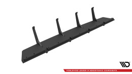 Street Pro Heckschürze Heck Ansatz Diffusor V.2 passend für BMW 1er F40 M-Paket / M135i rot