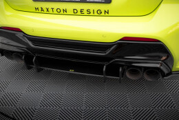 Street Pro Heckschürze Heck Ansatz Diffusor V.3 passend für BMW 1er F40 M-Paket / M135i SCHWARZ