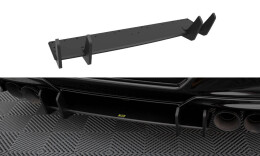 Street Pro Heckschürze Heck Ansatz Diffusor V.3 passend für BMW 1er F40 M-Paket / M135i SCHWARZ