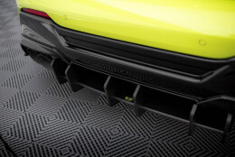 Street Pro Heckschürze Heck Ansatz Diffusor V.4 passend für BMW 1er F40 M-Paket / M135i SCHWARZ