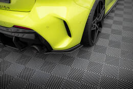 Street Pro Heck Ansatz Flaps Diffusor V.1 passend für BMW 1er F40 M-Paket / M135i SCHWARZ