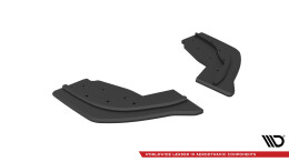 Street Pro Heck Ansatz Flaps Diffusor V.1 passend für BMW 1er F40 M-Paket / M135i SCHWARZ