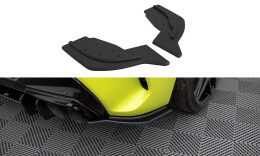 Street Pro Heck Ansatz Flaps Diffusor V.2 für BMW 1er F40 M-Paket / M135i schwarz