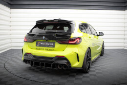 Street Pro Heck Ansatz Flaps Diffusor V.2 passend für BMW 1er F40 M-Paket / M135i SCHWARZ