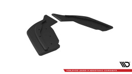 Street Pro Heck Ansatz Flaps Diffusor V.2 für BMW 1er F40 M-Paket / M135i rot