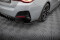 Street Pro Heck Ansatz Flaps Diffusor passend für BMW 4er Gran Coupe M440i G26 SCHWARZ