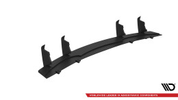 Street Pro Heckschürze Heck Ansatz Diffusor passend für Kia Proceed GT Mk1 FL schwarz-rot