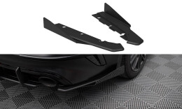 Street Pro Heck Ansatz Flaps Diffusor + Flaps für Kia Proceed GT Mk1 Facelift schwarz Hochglanz