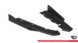 Street Pro Heck Ansatz Flaps Diffusor für Kia Proceed GT Mk1 Facelift schwarz+ Hochglanz Flaps