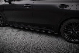 Street Pro Seitenschweller Ansatz Cup Leisten passend für Kia Proceed GT Mk1 Facelift SCHWARZ