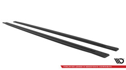 Street Pro Seitenschweller Ansatz Cup Leisten passend für Kia Proceed GT Mk1 Facelift SCHWARZ
