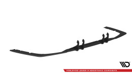 Street Pro Heckschürze Heck Ansatz Diffusor V.2 passend für Kia Stinger GT-Line Mk1 rot