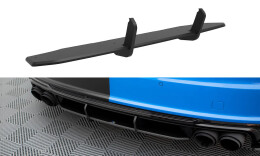 Street Pro Heckschürze Heck Ansatz Diffusor passend für Audi TT S 8S SCHWARZ