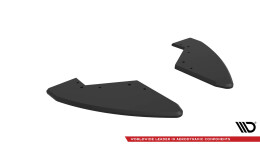 Street Pro Heck Ansatz Flaps Diffusor passend für Audi TT S 8S SCHWARZ