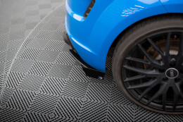 Street Pro Heck Ansatz Flaps Diffusor für Audi TT S 8S SCHWARZ+ HOCHGLANZ FLAPS