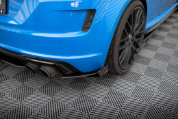 Street Pro Heck Ansatz Flaps passend für Audi TT S 8S FL schwarz Hochglanz
