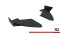 Street Pro Heck Ansatz Flaps Diffusor passend für Audi TT S 8S rot+ Hochglanz Flaps