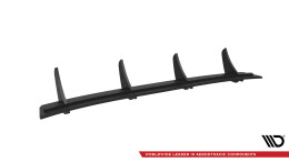 Street Pro Heckschürze Heck Ansatz Diffusor passend für Mazda 3 Mk4 SCHWARZ