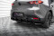 Street Pro Heckschürze Heck Ansatz Diffusor passend für Mazda 3 Mk4 SCHWARZ