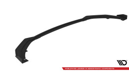 Street Pro Cup Spoilerlippe Front Ansatz passend für Kia Stinger GT / GT-Line Mk1 SCHWARZ+ HOCHGLANZ FLAPS