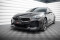 Street Pro Cup Spoilerlippe Front Ansatz + Flaps für Kia Stinger GT / GT-Line / Standard Mk1 schwarz Hochglanz