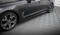 Street Pro Seitenschweller Ansatz Cup Leisten passend für Kia Stinger GT-Line Mk1 rot