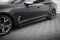 Street Pro Seitenschweller Ansatz Cup Leisten passend für Kia Stinger GT-Line Mk1 SCHWARZ+ HOCHGLANZ FLAPS