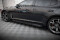 Street Pro Seitenschweller Ansatz Cup Leisten passend für Kia Stinger GT-Line Mk1 SCHWARZ+ HOCHGLANZ FLAPS