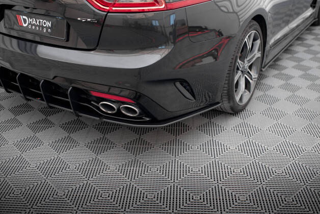 Street Pro Heck Ansatz Flaps Diffusor für Kia Stinger GT / GT-Line  Mk1
